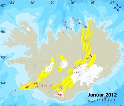 Jarðskjálftar á Íslandi í janúar 2012