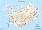 Islandskort